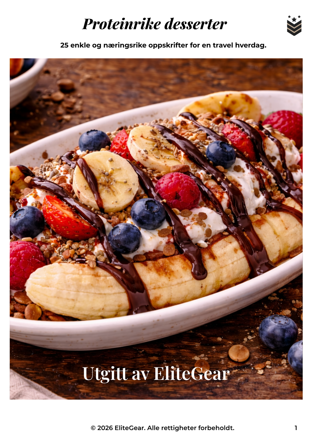 Proteinrike desserter